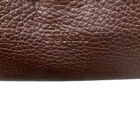 EUC Furla Canvas and  Pebble Leather Shoulder Bag Cream Brown Crossbody Bag - Picture 7 of 11